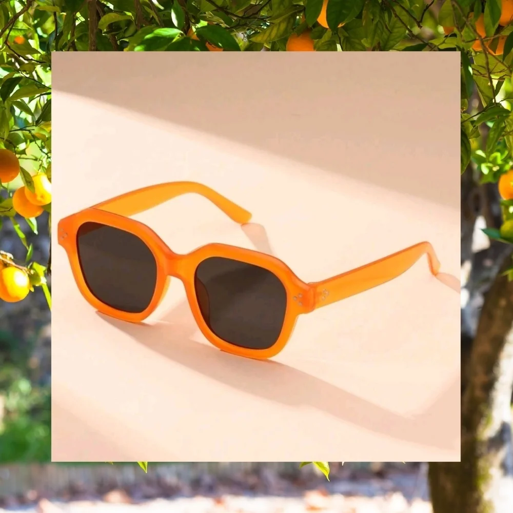 Orange Fashion Sunglasses
